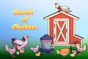A coop surrounded by various species of chickens.